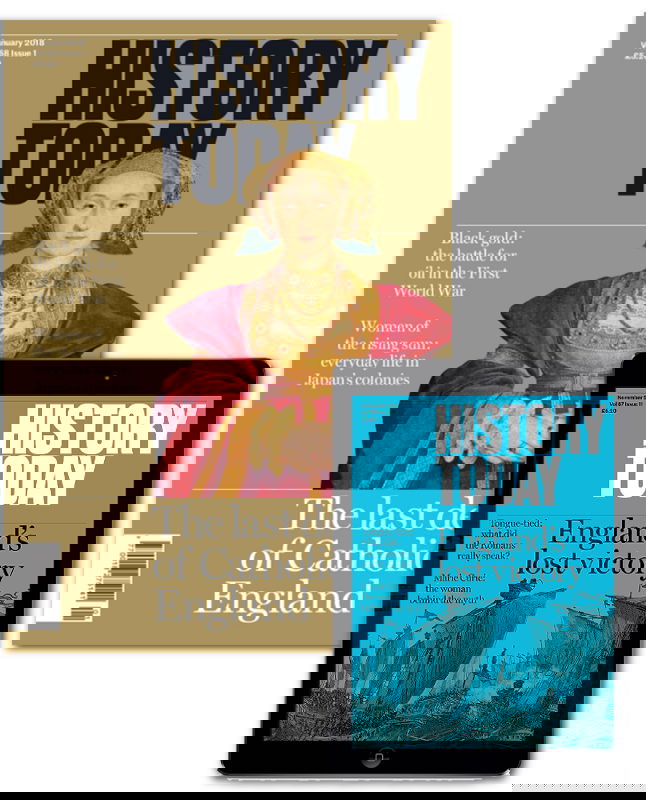 Get 7 issues for just 39! History Today